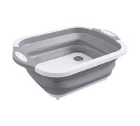 Foldable Dish Basin - Portable Chopping Board Basket - Foldable Sink Drain,for Home Kitchen Cooking Washing Camping Travel Vegetable Meat Fruit