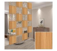 Foldable DIY Wood & Plastic Room Divider Panels - 1-100 pcs for Slish Bedroom & Studio Decor - Clete Accessories for Functa ment
