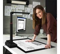 Foldable Document Scanner with High-Resolution Camera, High-Speed Scanning for Schools and Offices, Compatible with Multiple Operating Systems