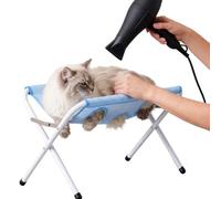 Foldable Dog Bath Hammock with Pet Bathing Stand 165 LBS Weight Capacity(A) | 23.62" Portable Pet Shower Grooming Rack for Small Medium Dogs Ideal for Bathing Paw Cleaning Nail Trimming Home Pet Grooming
