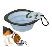 Foldable dog bowl - foldable water bowl for on the go - Feed Container Light and durable material for effortless transportation, paired with a pet on the way to camp and