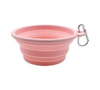 Foldable Dog Bowl, Portable Water and Food Container, Leak-Proof Design, 4.96x4.96x2.13 Inches, Premium Quality Compact Ideal for Beach, Park, Camping, Small Medium Breeds Use
