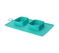 Foldable Dog Bowl, Space-Saving Silicone Bowl - Non-Slip Silicone Bowl for Cats on the Go for Cats, Small, Medium, Large Breeds, Puppies, Kittens, Hikes, Walks, Park