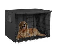 Foldable Dog CageKennel ProtectiveWaterproofwithWindow Dog Outdoor Activity Travel Gear