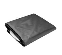 Foldable Dog Pool Guard Round Swimming Protector for Pets and Kids Bath Tub Dustproof Outdoor Use Black Patio Protection Cover
