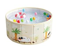 Foldable Dog Pool - Portable Garden Pet Bathtub PVC