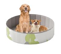Foldable Dog Pool, Puppy Pool | Non-Inflatable PVC Pool for Home Outdoor Garden School