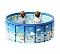 Foldable Dog Pool - Thicken PVC Non-Slip Portable Swimming Pool For Kids