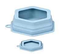 Foldable Dog Water Bowl Portable Spill-Proof Large Capacity Food Holder