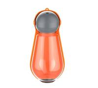 Foldable Dog Water Dispenser Portable Water Fountain for Dogs Leak Proof BPA Free Food grade For Dogs/Cats For Travel Walking Hiking Park(Orange)