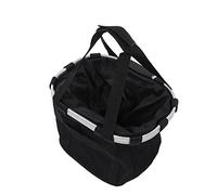 Foldable Dogs Carrier Bike Basket - Detachable Handlebar Basket for Pets, Quick Release Ont Pet Bag, Ideal for Dogs and Cats on Electric Bikes
