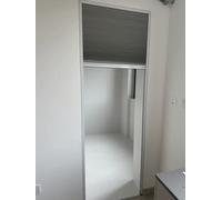 Foldable Door for Bathroom Height 150200cm Temporary Folding Partit Door MultiFold Interior Door for Small Openings Cell Design (H 150cm/W 151cm)