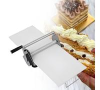 Foldable Dough Roller, Manual Rolling Pin with Large Board, Adjustable Thickness 0.5-27mm, Professional Pastry Roller for Bakery, Pizza