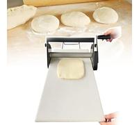 Foldable Dough Sheeter Machine, Manual Operation, Adjustable Thickness, for Homemade Pizza, Noodles, and Bread