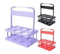 Foldable Drink Carrier, Drink Bottle Holder Carrier, Foldable Portable Drink Carrier, Drink Bottle Carrier With Handle, 6-Holes Beer Bottle Carrier, Drinking Bottle Organizer Bottle Holding Container