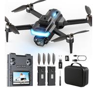Foldable Drone with 1080P Camera and 4.3″ HD Screen Controller for Adults