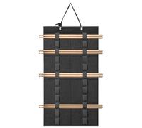 Foldable Drum Sticks Bag - Portable Drum Sticks Holder | Felt Drum Sticks Holder Display Drum Sticks Organizer | Drum Stick Holder For 12 Pairs Drumsticks, Home, Live Show