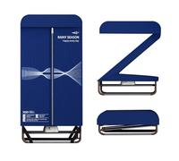 Foldable Dryer,1200W,750L Large Capacity,0-180 Minutes Timer,Single And Double Adjustable,360° Constant Temperature Drying,Lightweight Storage,Does Not Take up Space,170 x 80 x 46CM