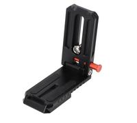 Foldable DSLR Camera L Bracket, Vertical Horizontal Switching Tripod Quick Release Plate with 1/4 Inch Screw Mount for Arca Swiss, Universal for DSLR and Mirrorless Cameras