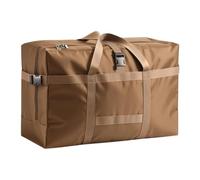 Foldable Duffel Bag - Large Waterproof Moving Storage Bag, Heavy Duty Oxford Clothes Closet Organizer with Handle Zipper | Overnight Weekend Travel Camping Gym Tote B́ag for Blankets Shoes Decorations
