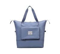 Foldable Duffel Bag, Travel Foldable Duffel Bag | Tote Bag - Multifunctional Waterproof Shoulder Bag Lightweight Overnight Bag Travel Pliab, Blue, Se référer à la description, Refer to description