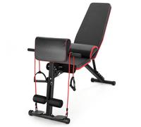 Foldable Dumbbell Bench Weight Training Fitness 7 Incline Workout Gym