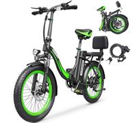 Foldable Electric Bike for Adults,Hidoes 250W Folding Ebikes for Adults,13Ah Removable Battery 22Miles E Bike Electric Bicycle for Commuting 20" Tire,Dual Suspensions