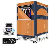 Foldable Electric Clothes Dryer 1600W Portable 2 Tier Laundry Drying Rack with Remote Control Quick Dry Indoor Heater for Powerful and Large Capacity Drying (Color : C)