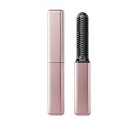 Foldable Electric Hair Comb - Fast Heating & Cordless Design | Multifunctional Wide Tooth Straightening & Curling Comb | Ideal For Travel, Home, Preparation