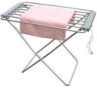 Foldable Electric Heated Clothes Dryer, Portable Indoor Free Standing Deluxe Eco Dry Laundry Airer, 8 Bar Heated Clothes Drying Rack, Space Saving Heated Clothes Horse, Energy Efficient Low Energy