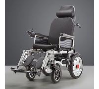 Foldable Electric Power Wheelchair for Adults - 31 Mile Range, 330lb Capacity, Reclining Seat, Portable Design