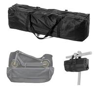 Foldable Electric Scooter Carrying Bag for Xiaomi Pro, for ninebot Max, G30P, G30LP & ES - Heavy-Duty Oxford Fabric, 125 x 45 x 25 cm, Black, Portable with Handles & Adjustable Shoulder Strap