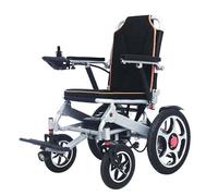 Foldable Electric Wheelchair Folding Power Chair Mobility Chair 20 ah Battery 6 KMPH 250W Motor