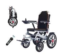 Foldable Electric Wheelchair Folding Power Chair Mobility Chair 20 ah Battery 6 KMPH 250W Motor Remote Controlled New