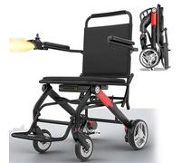 Foldable Electric Wheelchair for Adults with Removable Lithium Battery, Portable Mobility Scooter for Travel and Daily Use