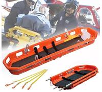 Foldable Emergency Basket Stretcher with Detachable Design and Straps for Mountain, Air, or Sea Rescue Operations