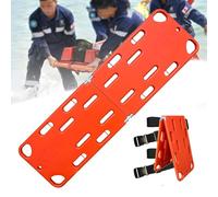 Foldable Emergency Rescue Stretcher with Seat Belt, Water Floating Design, 350lbs Capacity for Spinal Injury and Water Rescue