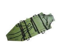 Foldable Emergency Stretcher, Folding Roll Stretcher - Portable Rescue Stretcher, Multifunctional Rescue Basket Stretcher Stretcher, for Patient Transport Gurney(Green)