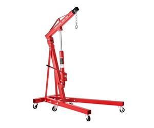 Foldable Engine Crane for Weights up to 1T and Extendable Lifting Arm 857-1133 mm