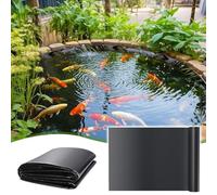 Foldable EPDM Pond Liner 0.4mm Thick - Easy to Cut - Waterproof Garden Cover - 3 x 4m for Backyard Landscaping Fish Ponds and Water Features
