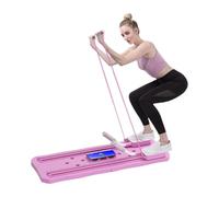 Foldable Exercise Kit - Compact Pilates System, Lightweight Resistance Exercise Gear | Total Body Sculpting Pack, Home Pilates Gym Flex Trainer, Balance Enhancer for Daily Strength