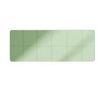 Foldable Exercise Mat, Foldable Yoga Mat | Lightweight Mat for Travel,Barefoot Exercise Pad for Yoga, Pilates and Floor Exercises, 72 x 24 x 0.1 inch