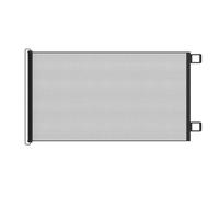 Foldable Fabric Passage Blocker - Extendable Pet Door,Entry Latch| Boundary Shield for Porch Kitchen Cover,Safe Railing for Kitten Dogs I