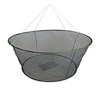 Foldable Fish Catching Net, Hand Cast Cage For Shrimp And Crab Green Top Dia:78.7 Bottom Dia:59