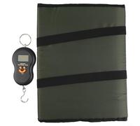 Foldable Fish Unhooking Mat Landing Pad With Digital Scale 80x35cm Carp Pike Protection Tackle Tool Set(Black)