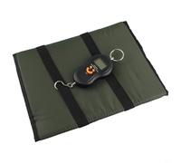 Foldable Fishing Landing Mat Carp Unhooking Mat And Digital Weights Scales Tackle Set Tools Waterproof Lightweight And Practical(Black)