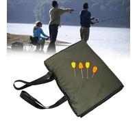 Foldable Fishing Unhooking Mat Secure with Elastic Transport Belt for fishermen of all levels With Baiting Needle Fishing Tool 80 ×35 ×1cm
