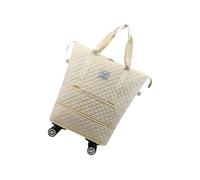 Foldable Fitness Bag Wheeled Gym Bag Large Capacity Travel Expandable Luggage Overnight Weekenders Wheeled Travel