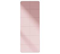Foldable Fitness Mat,Portable Pilates Mat | 72 x 24 x 0.1 Inch, Works Great on Any Floor for Stretching, Cardio or Home Workouts