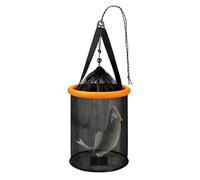 Foldable Floating Fishing Basket - Foldable Heavy Duty Bait Pen Net | Fishing Bucket Organizer,for Trout Crappie Pike Crayfish Worms Fresh Water Sea Water Boat Surf Inshore Offshore Pond River Lake